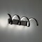 Dweled Marques 20in Bathroom Vanity or Wall Light 3000K in Black WS-831 - alternate 4